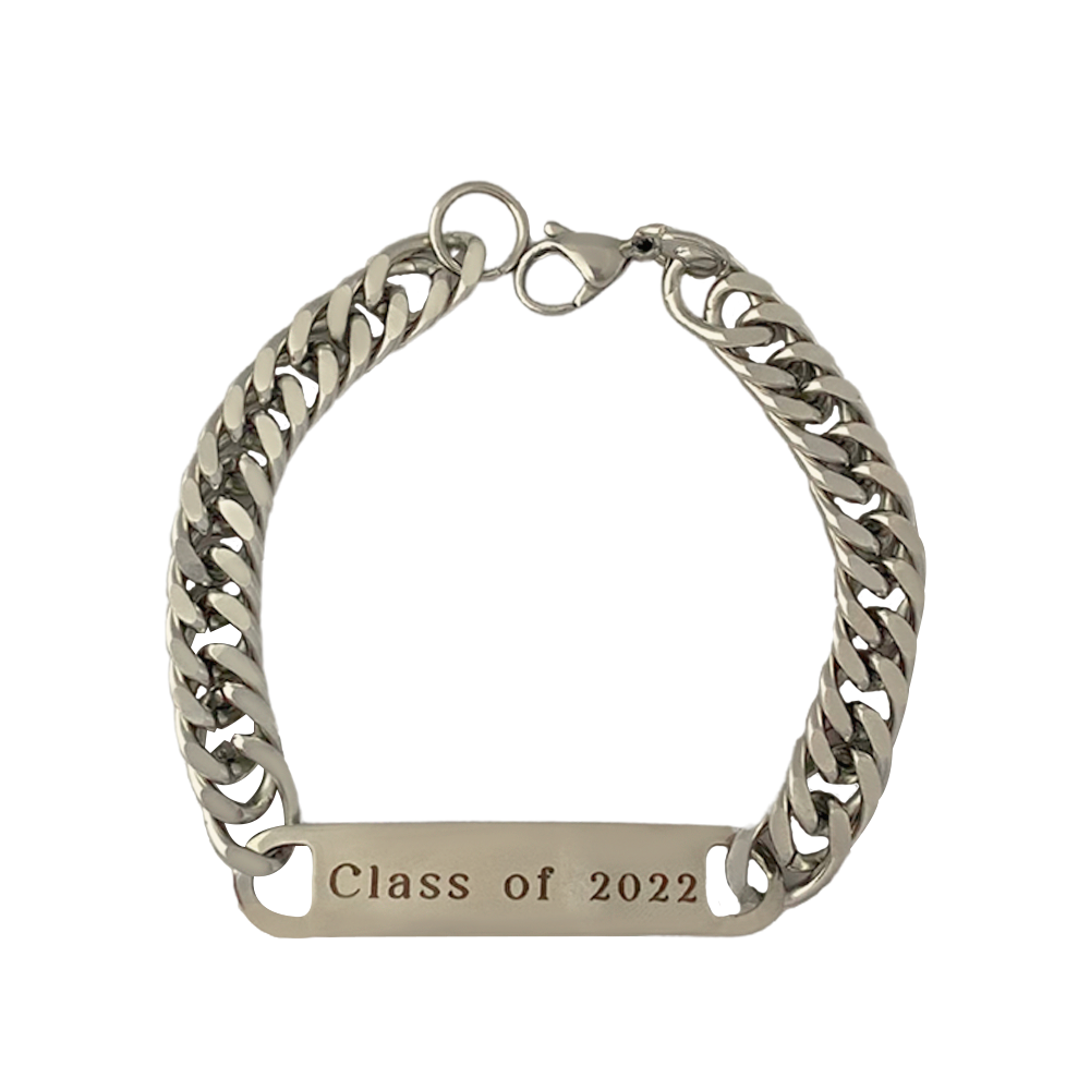 Esclavas con placa para grabar (diferentes colores y tamaños)