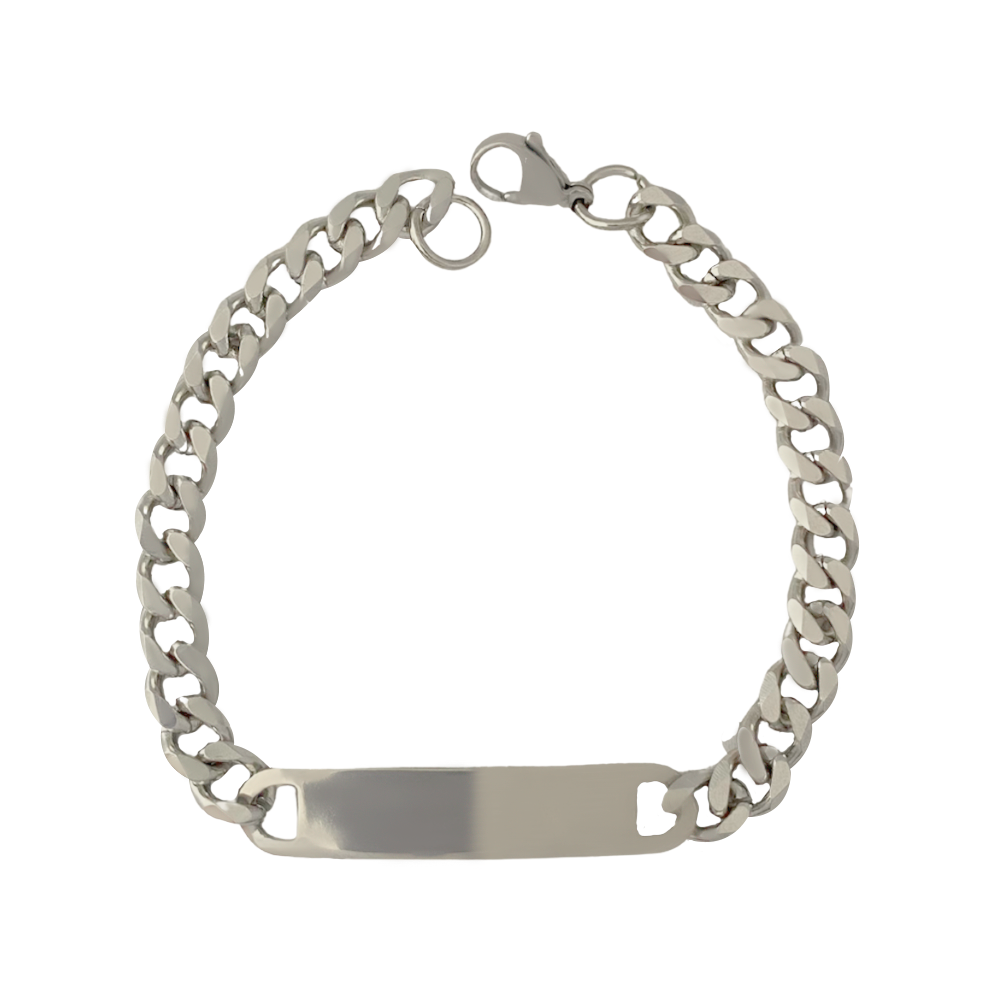 Esclavas con placa para grabar (diferentes colores y tamaños)