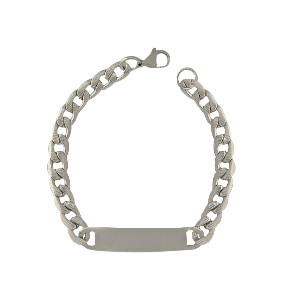 Esclavas con placa para grabar (diferentes colores y tamaños)