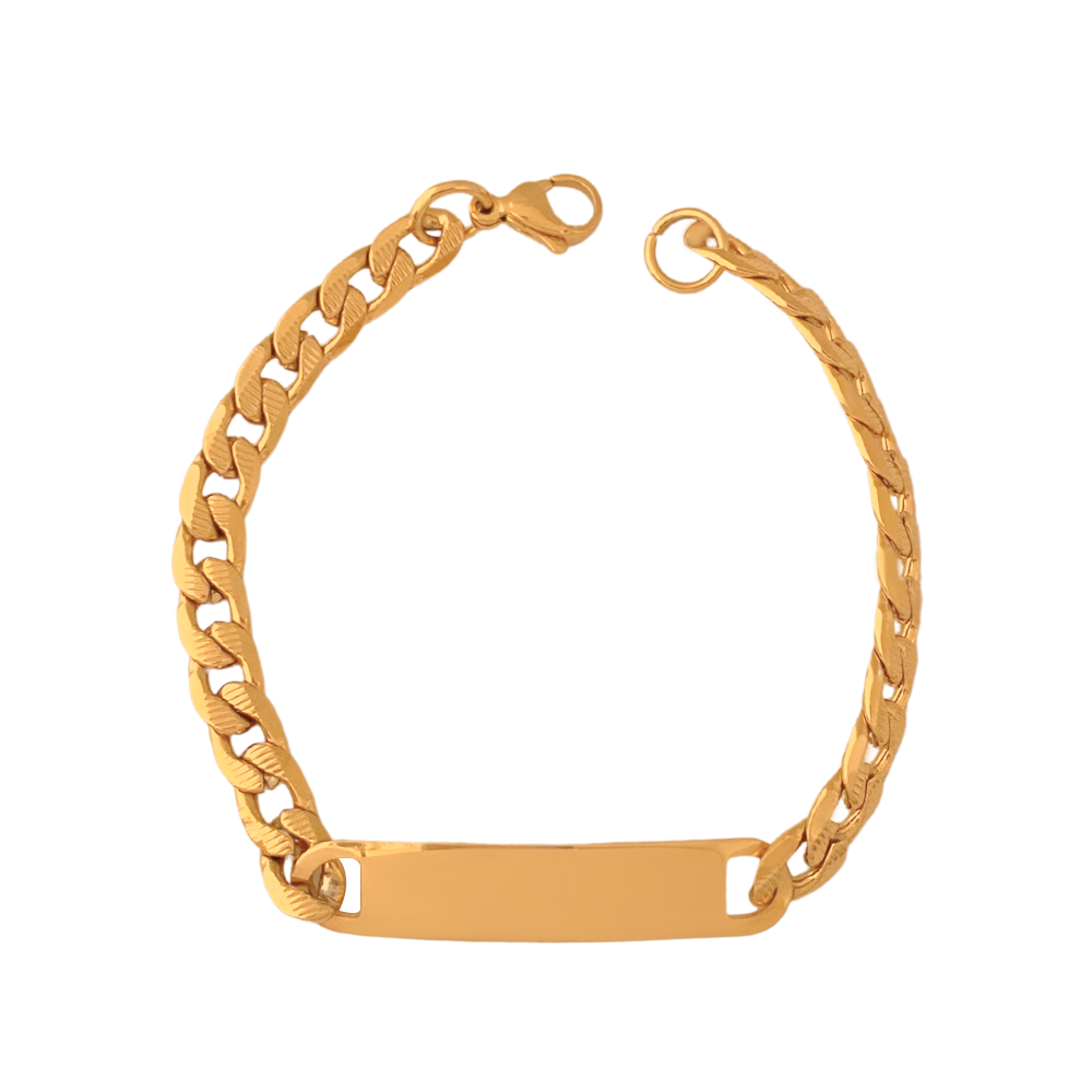 Esclavas con placa para grabar (diferentes colores y tamaños)