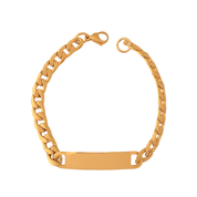 Esclavas con placa para grabar (diferentes colores y tamaños)