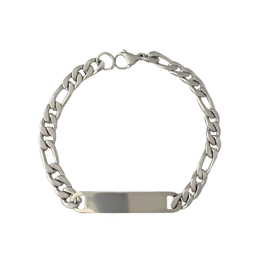 Esclavas con placa para grabar (diferentes colores y tamaños)