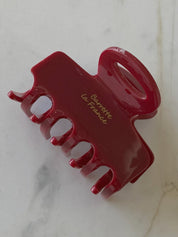 Pinza mini roja "La France"