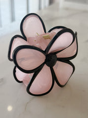 Pinza flor (tres tonos)