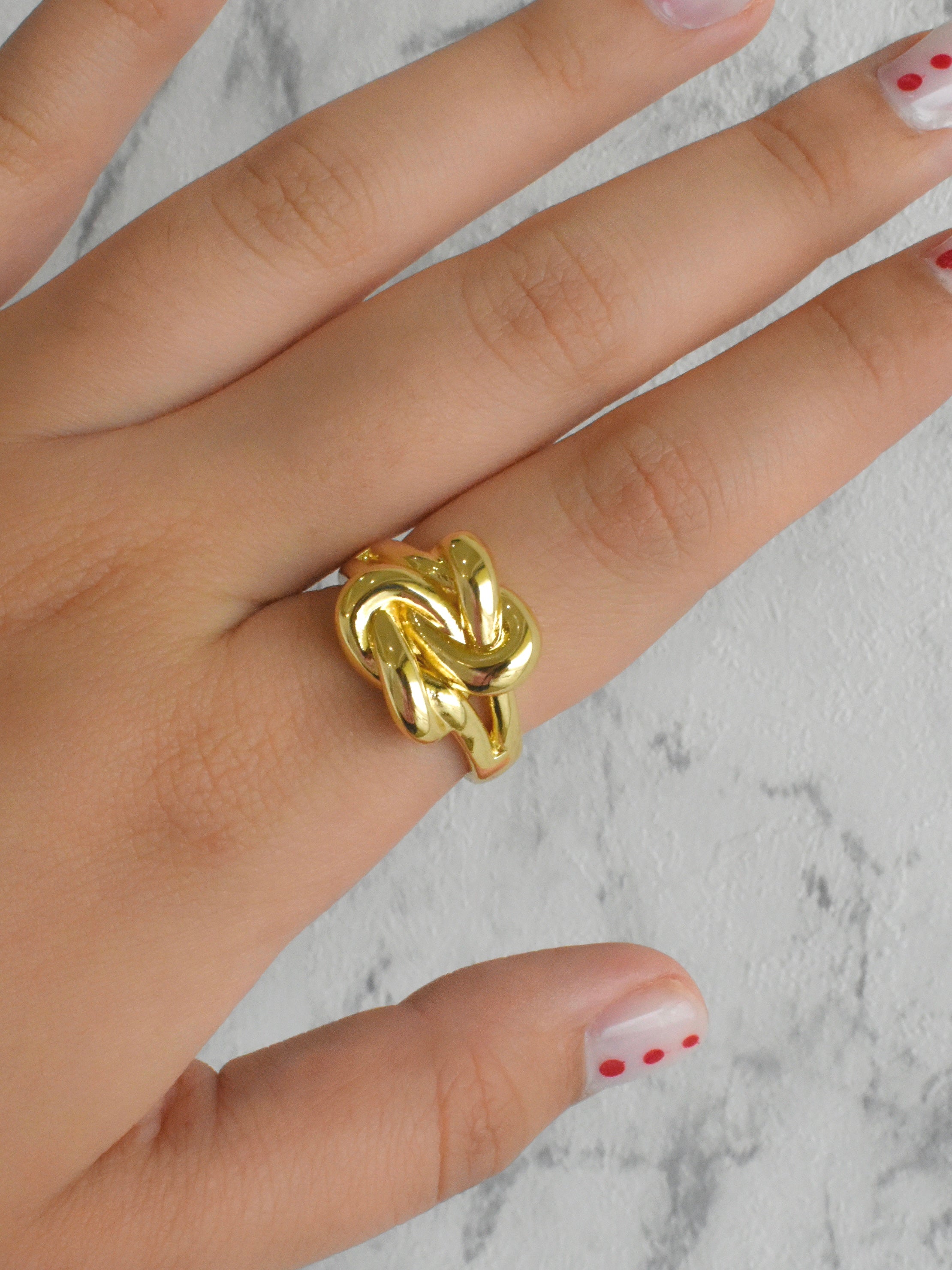 Anillo doble nudo