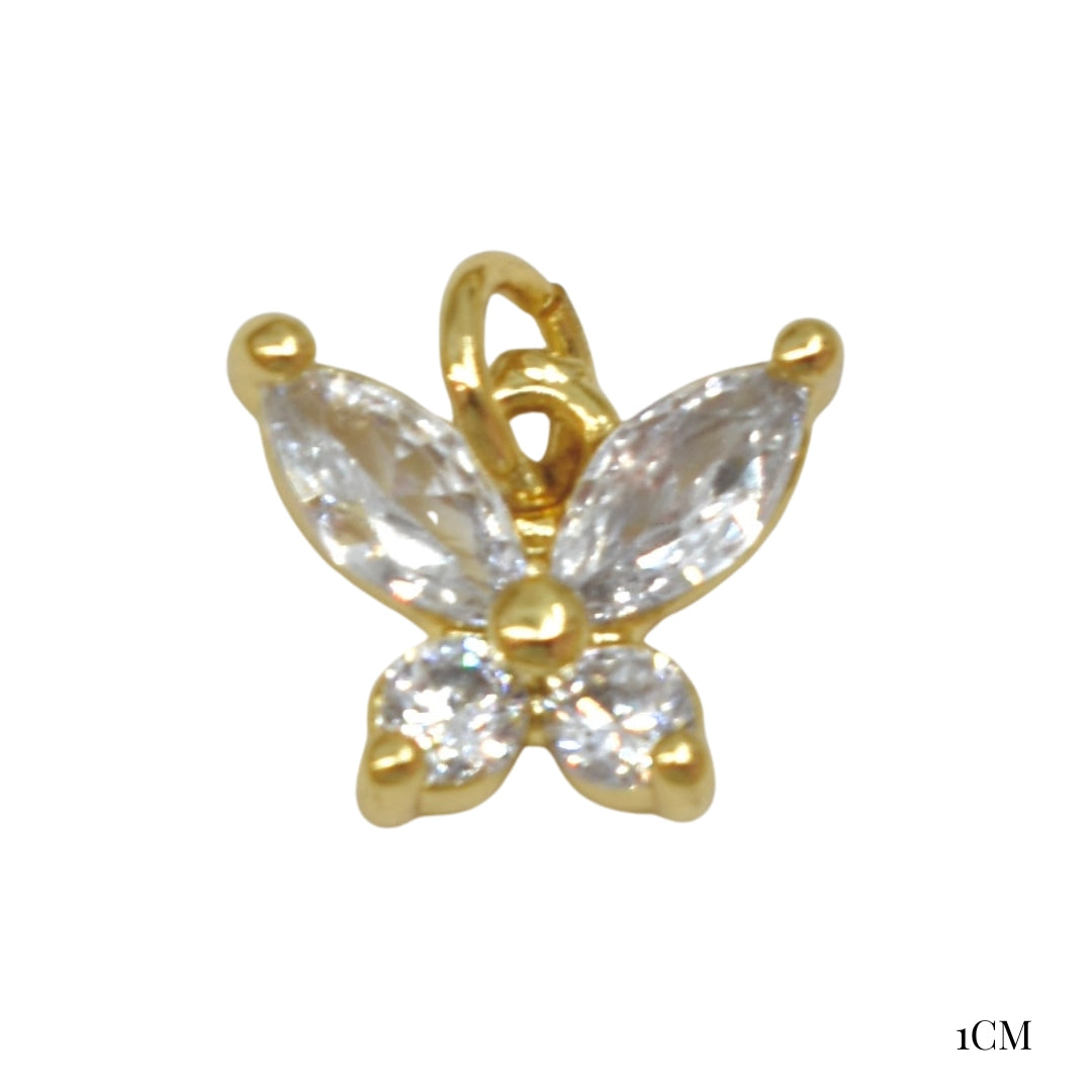 Charm mariposa circonias