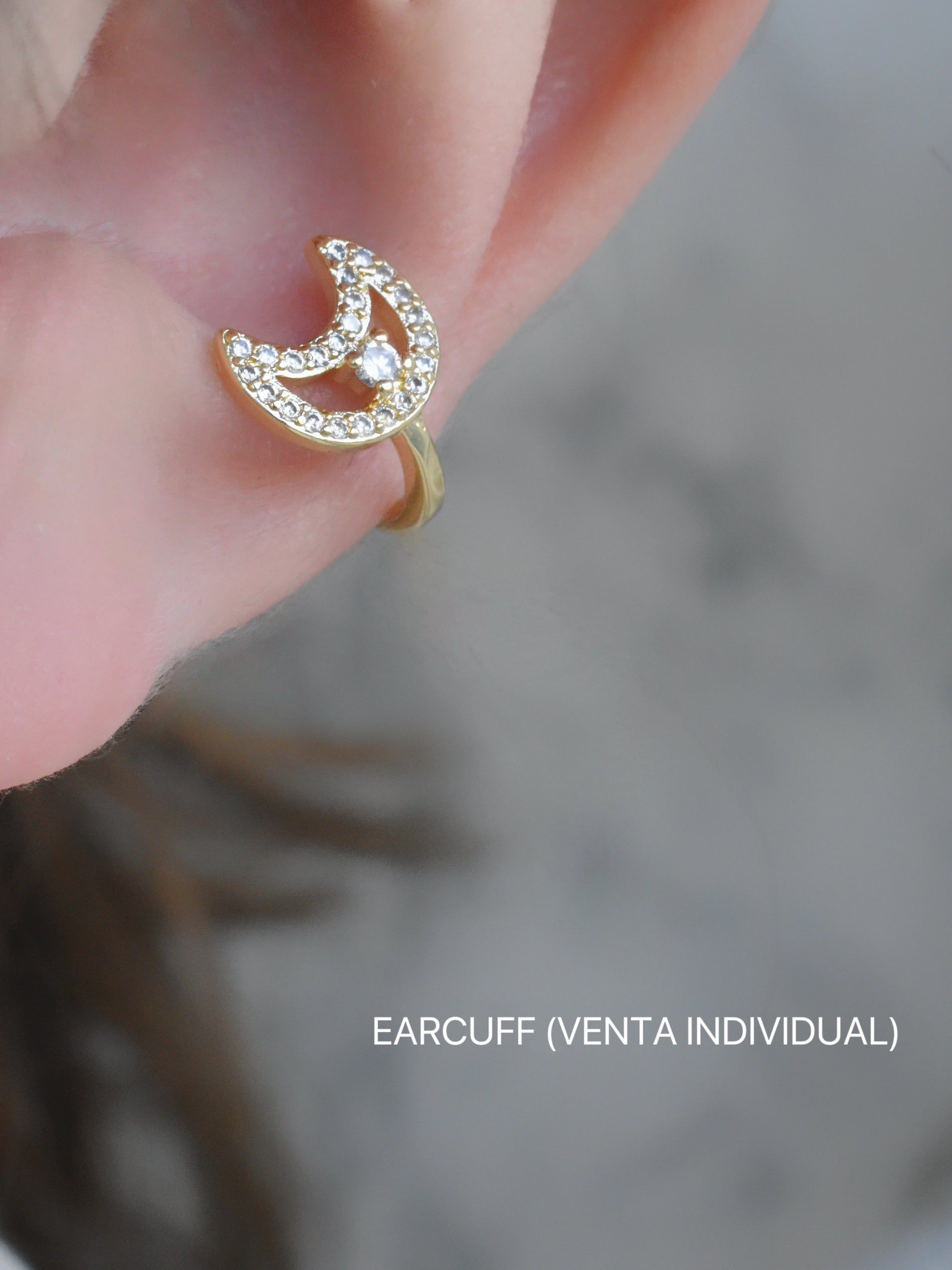 Arete earcuff luna