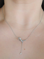 Gargantilla lazo circonia