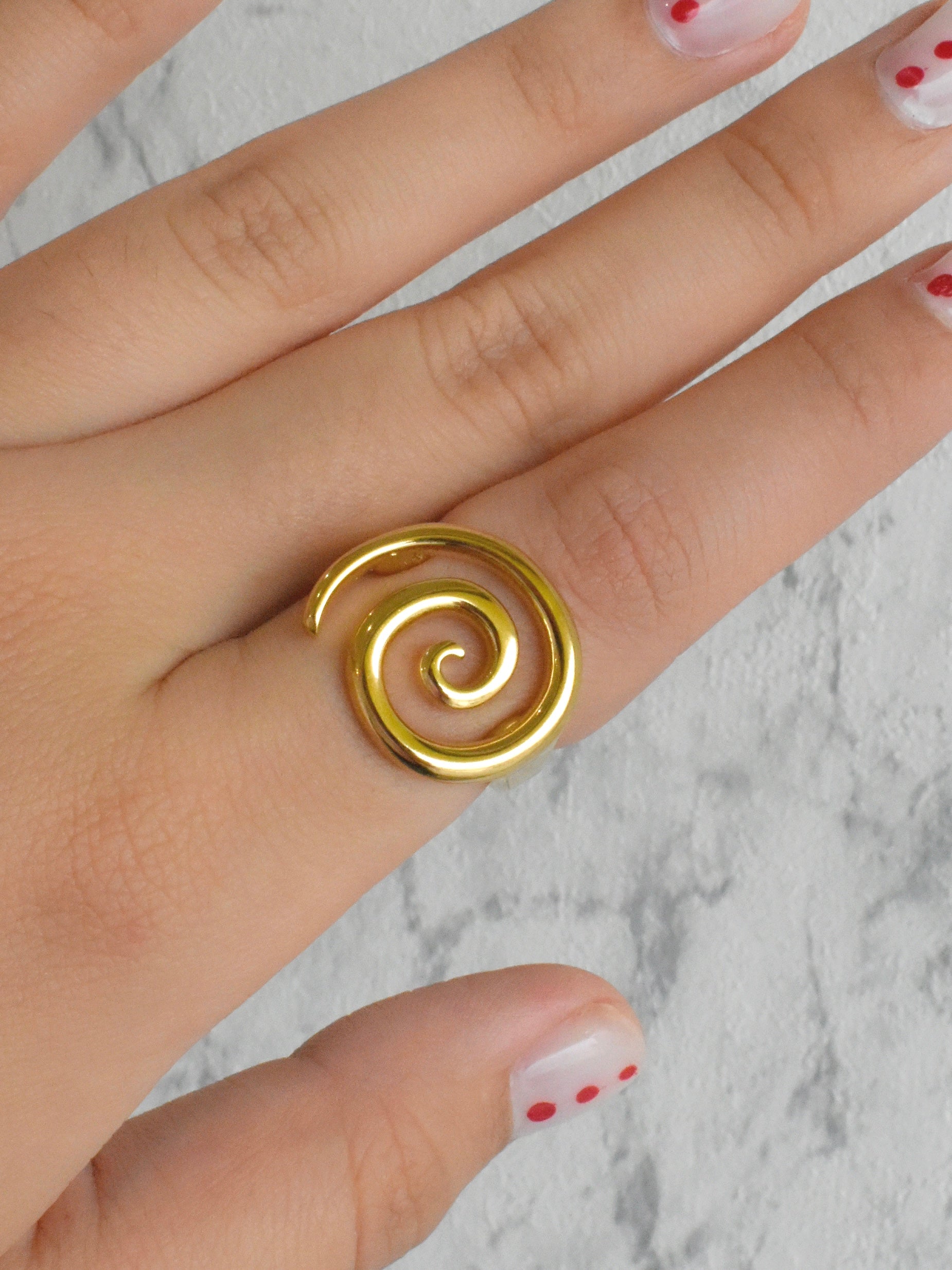 Anillo espiral (tallas)