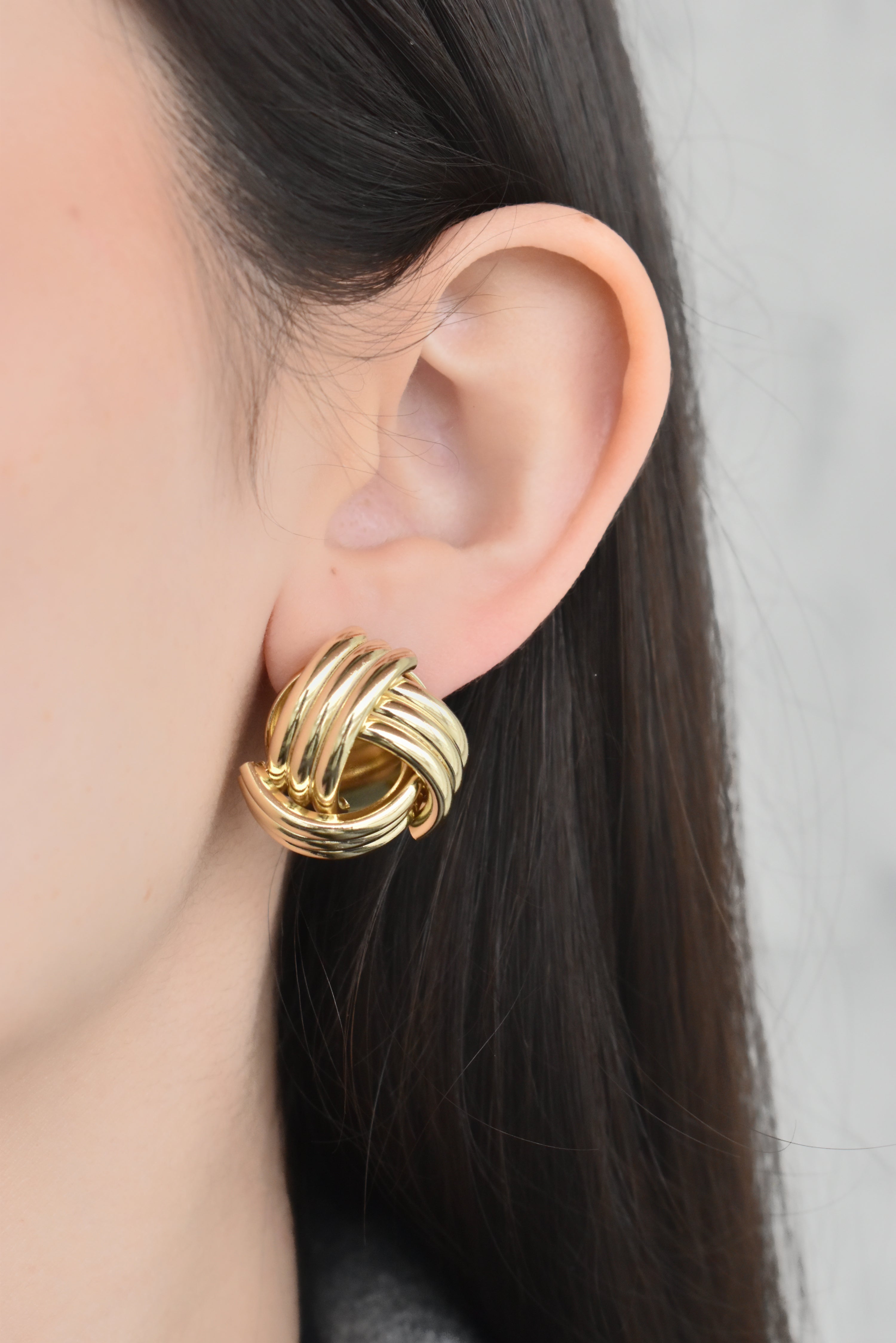 Aretes bola chunky