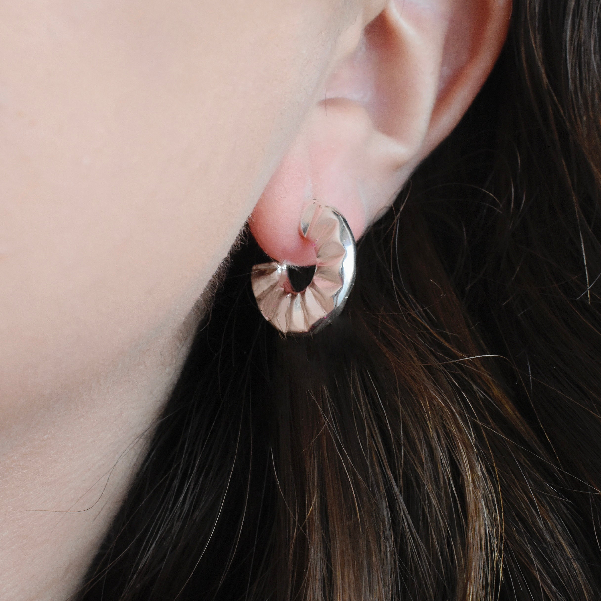 Arete mini hoop rueda