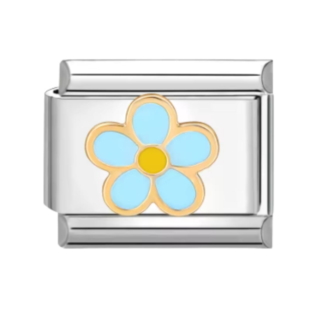 Italian charm flor celeste
