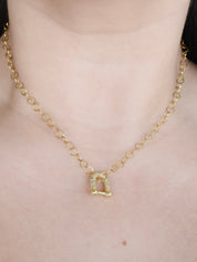 Gargantilla herradura circonias