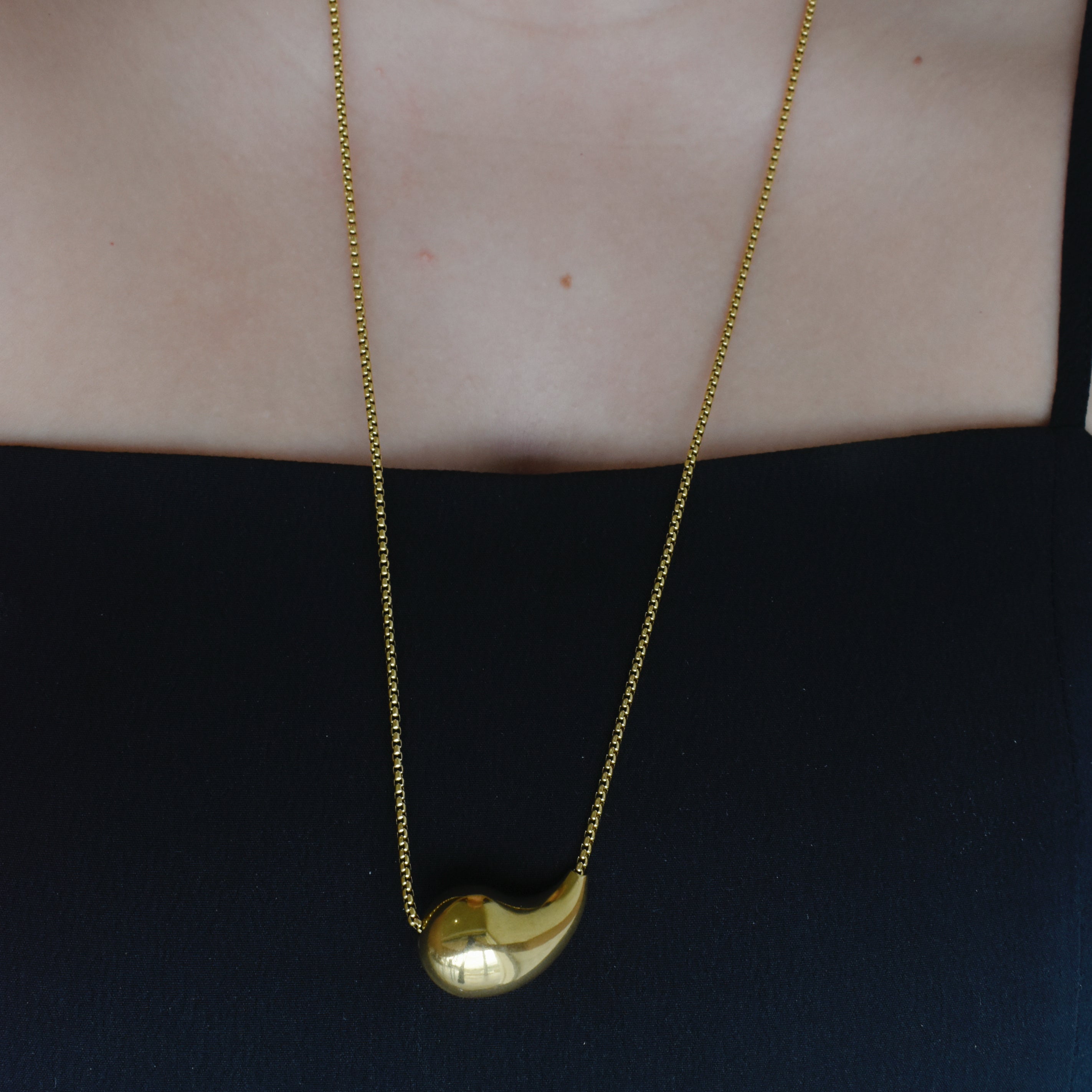 Gargantilla larga maxi gota