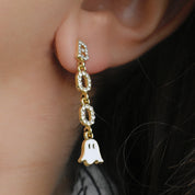 Aretes BOO fantasma