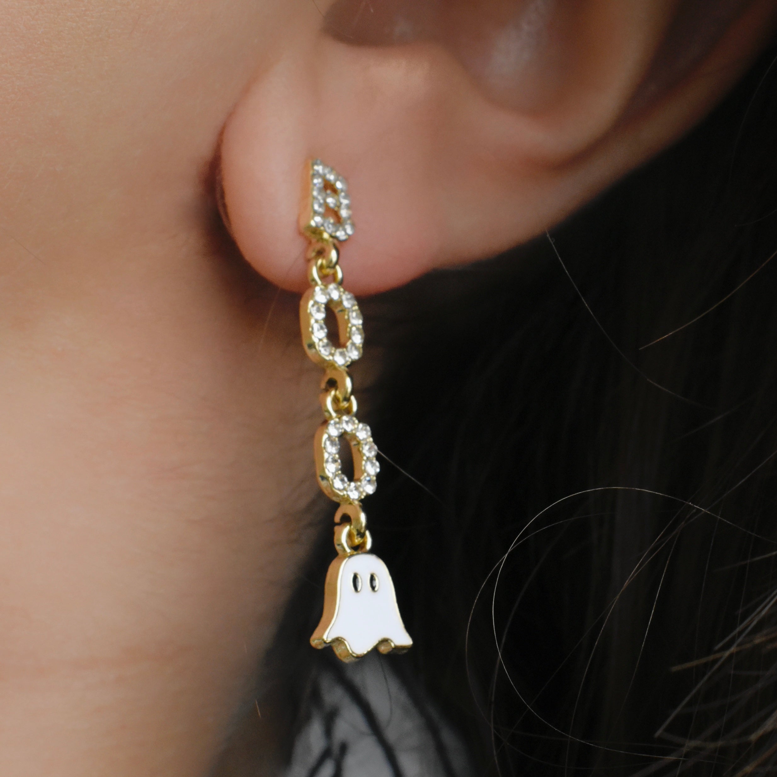 Aretes BOO fantasma