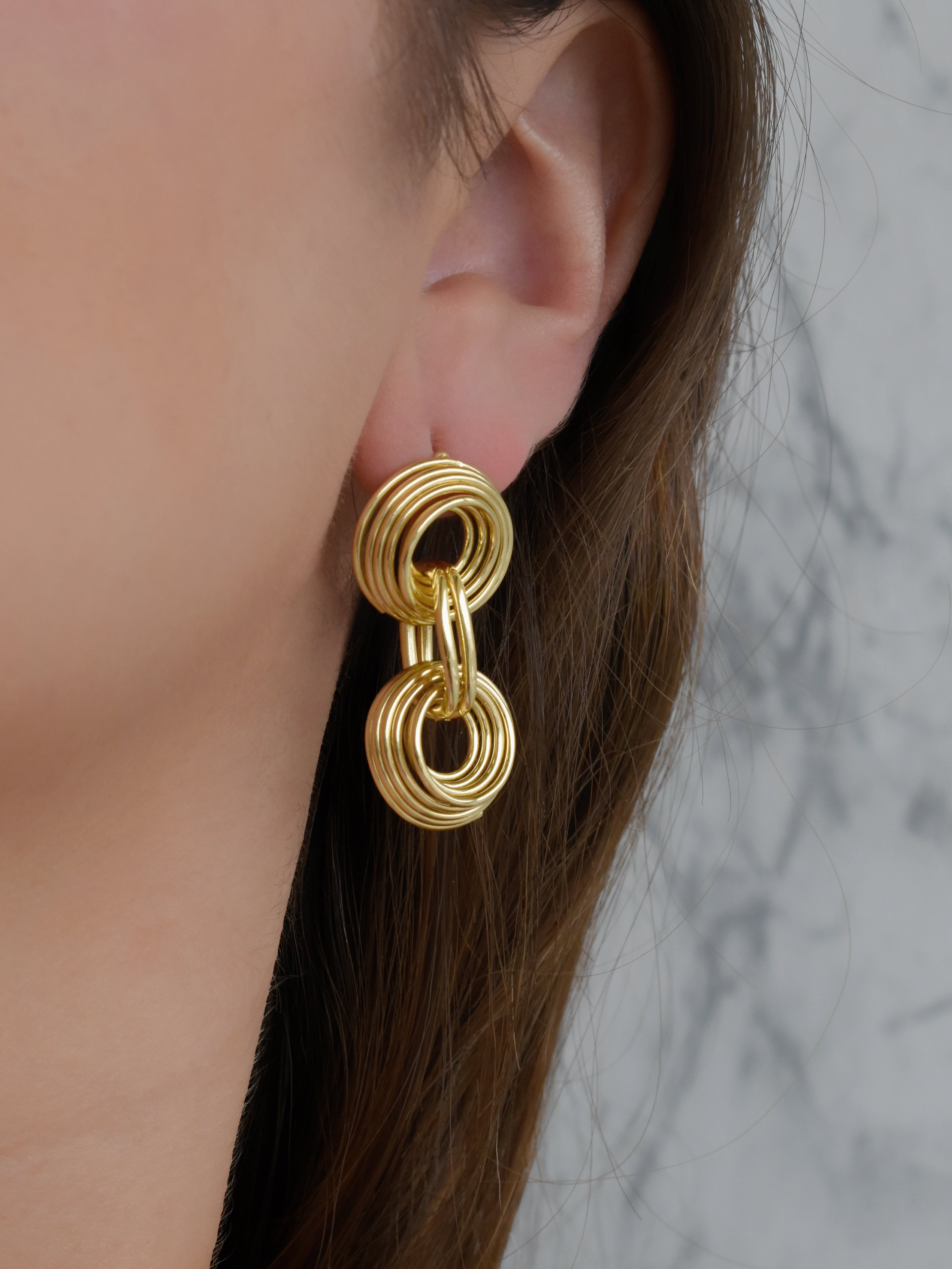 Arete largo círculos espiral