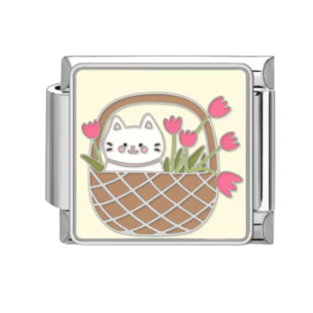 Italian charm gato