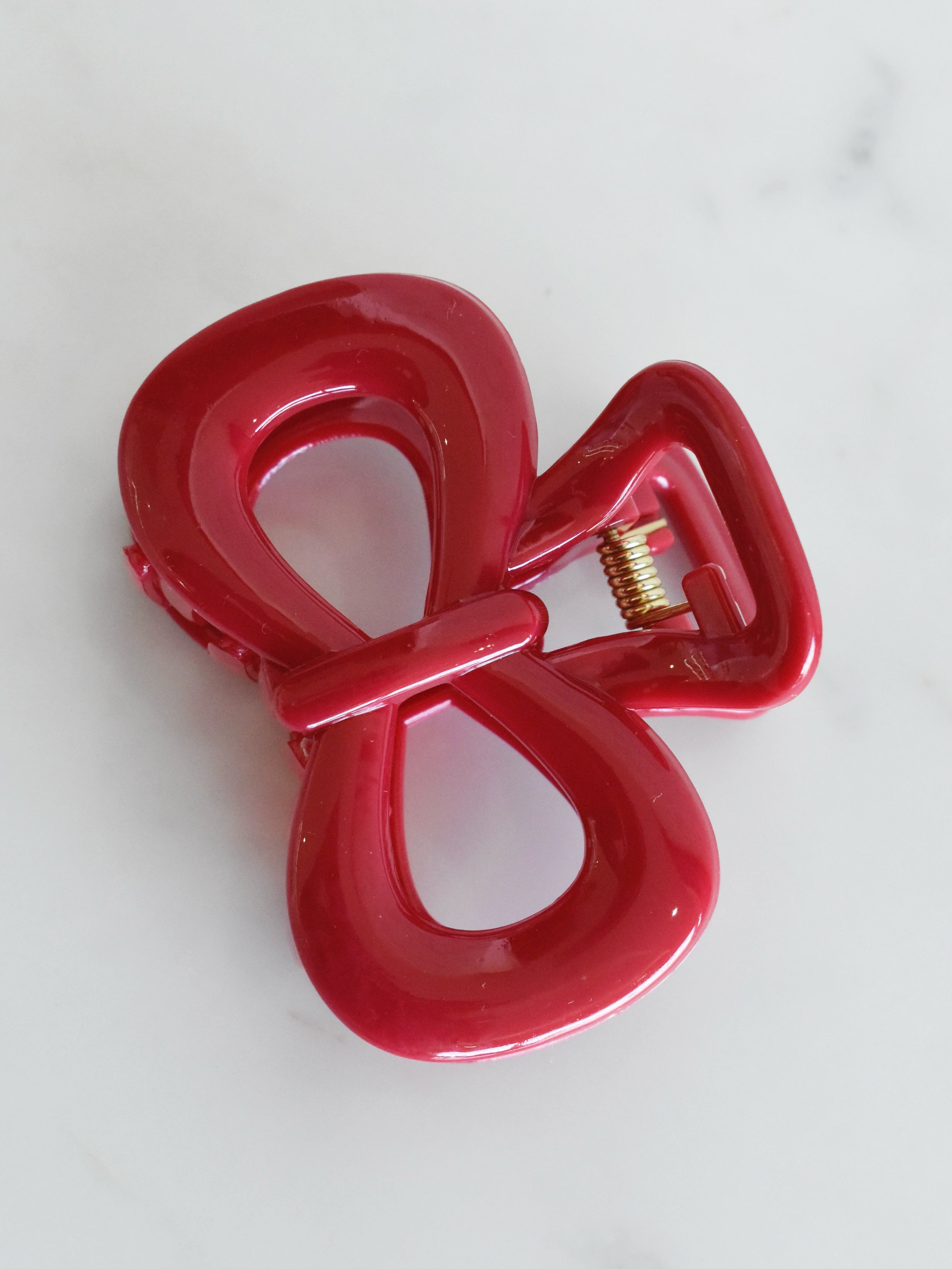 Pinza moño rojo