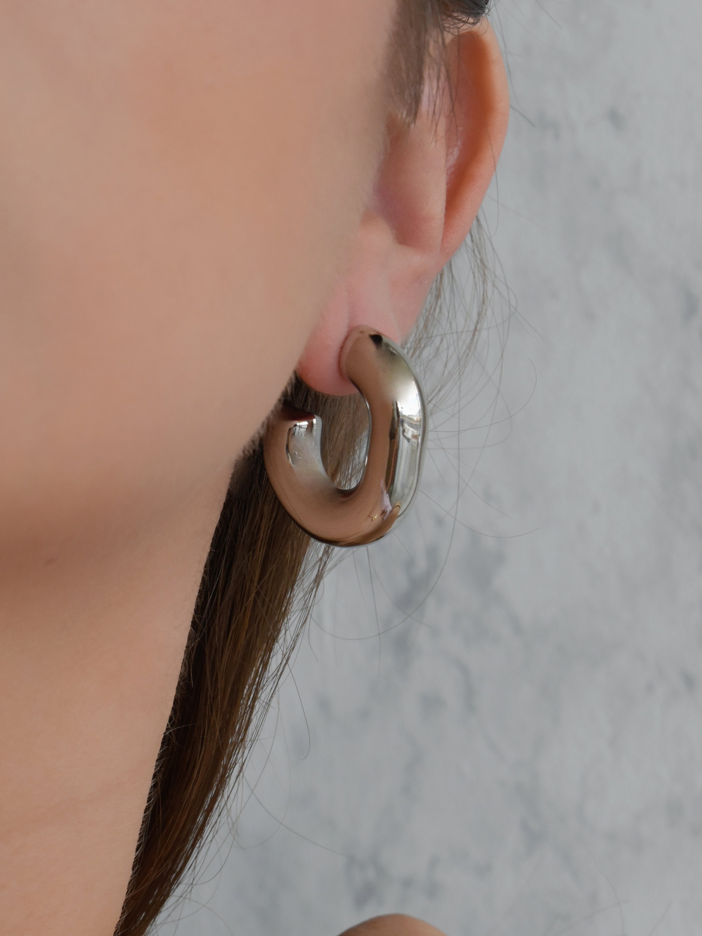 Arete chunky clásica lisa