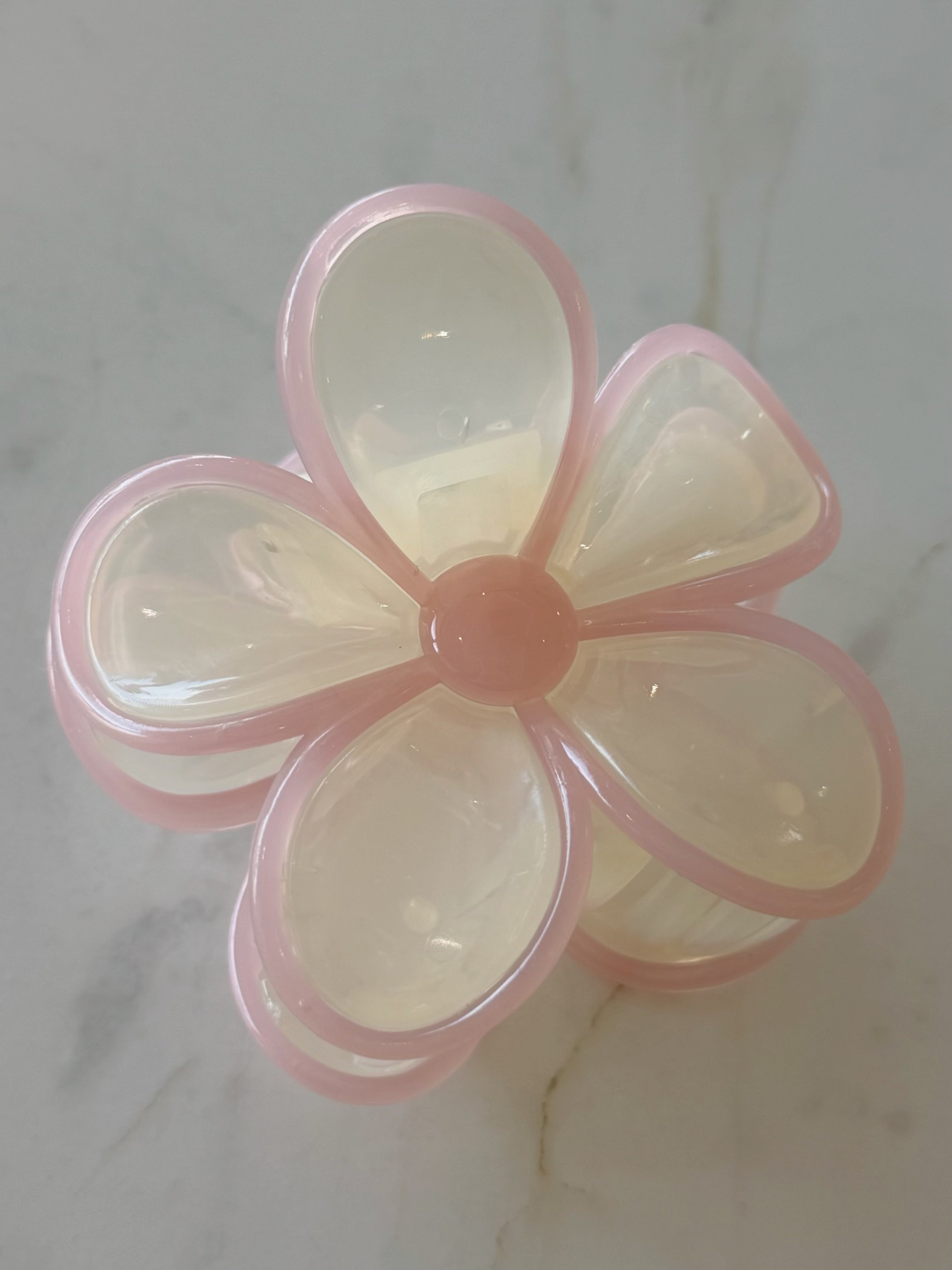 Pinza flor (tres tonos)
