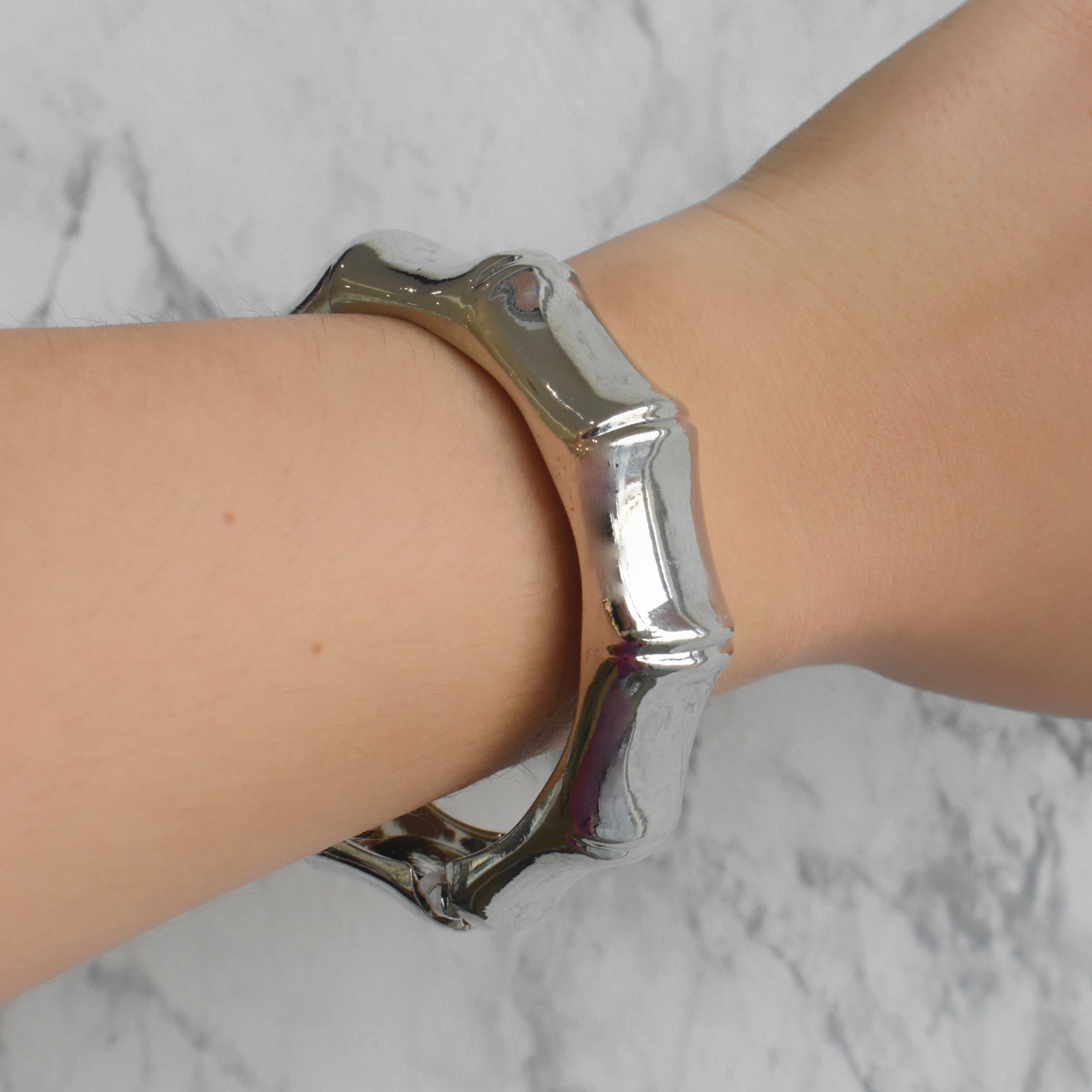 Brazalete chunky bambú