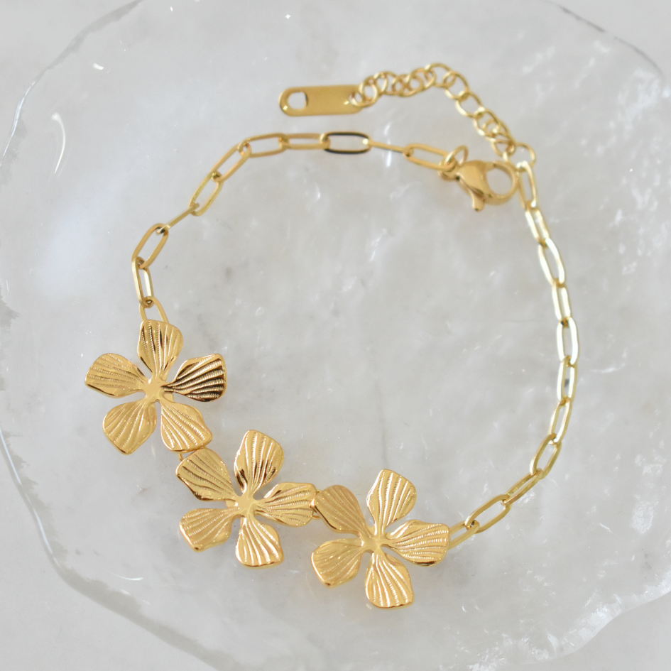 Pulsera flores