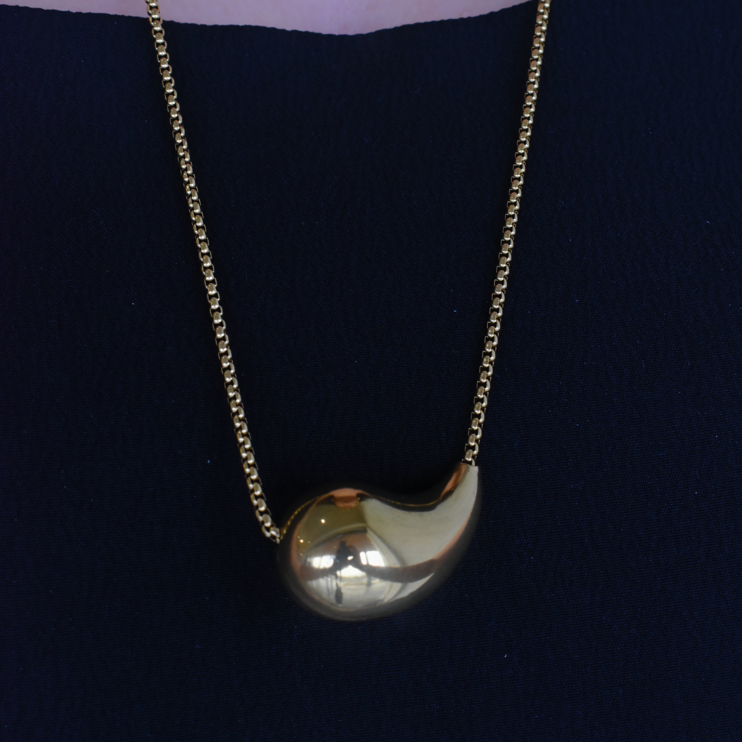 Gargantilla larga maxi gota