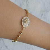 Pulsera decenario Virgen Guadalupe (florentino o dorado)