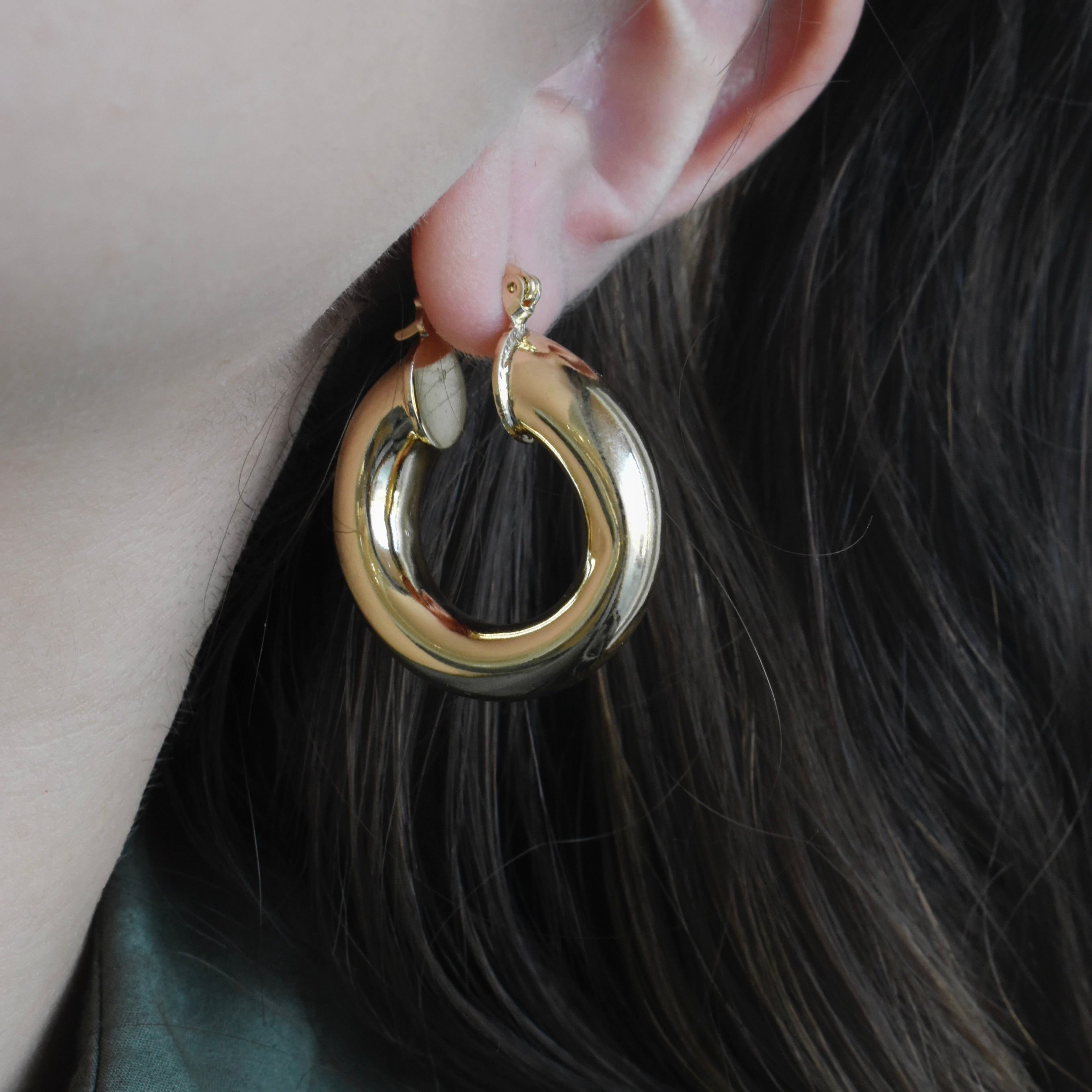 Aretes arracadas clásicas