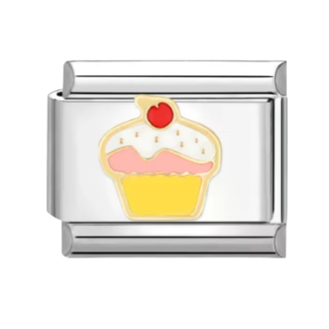 Italian charm cupcake
