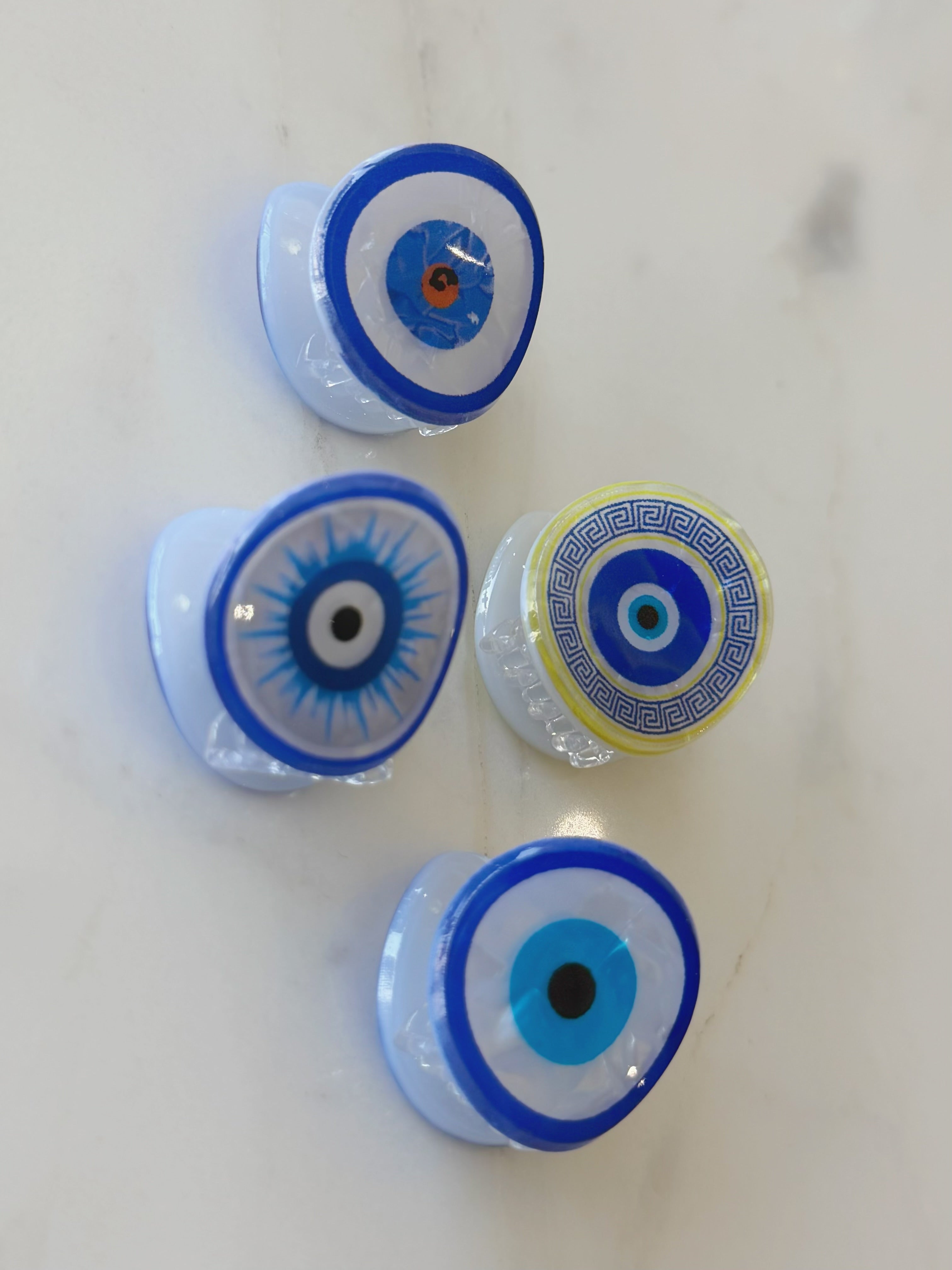 Pinzas mini ojo turco (set 4)