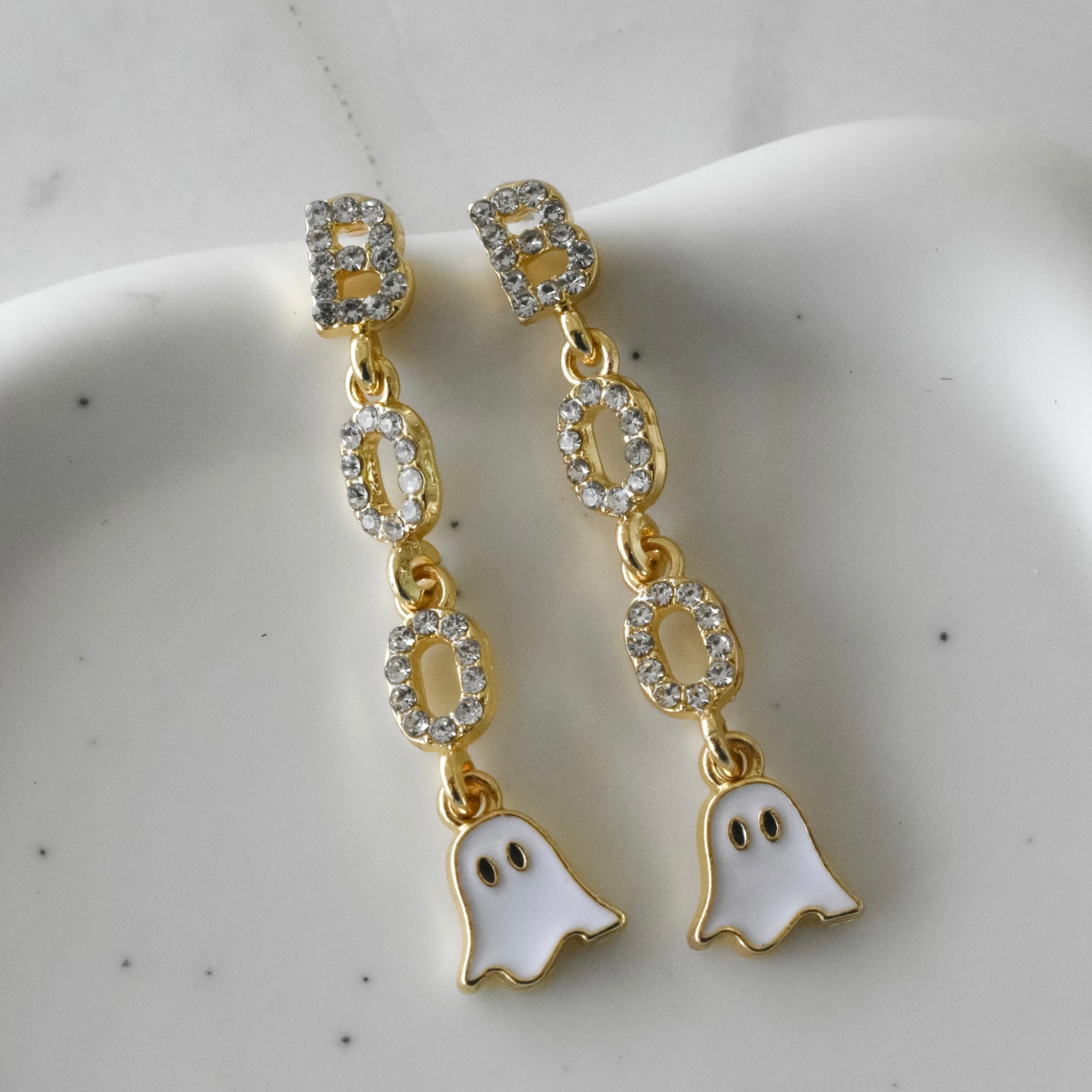 Aretes BOO fantasma
