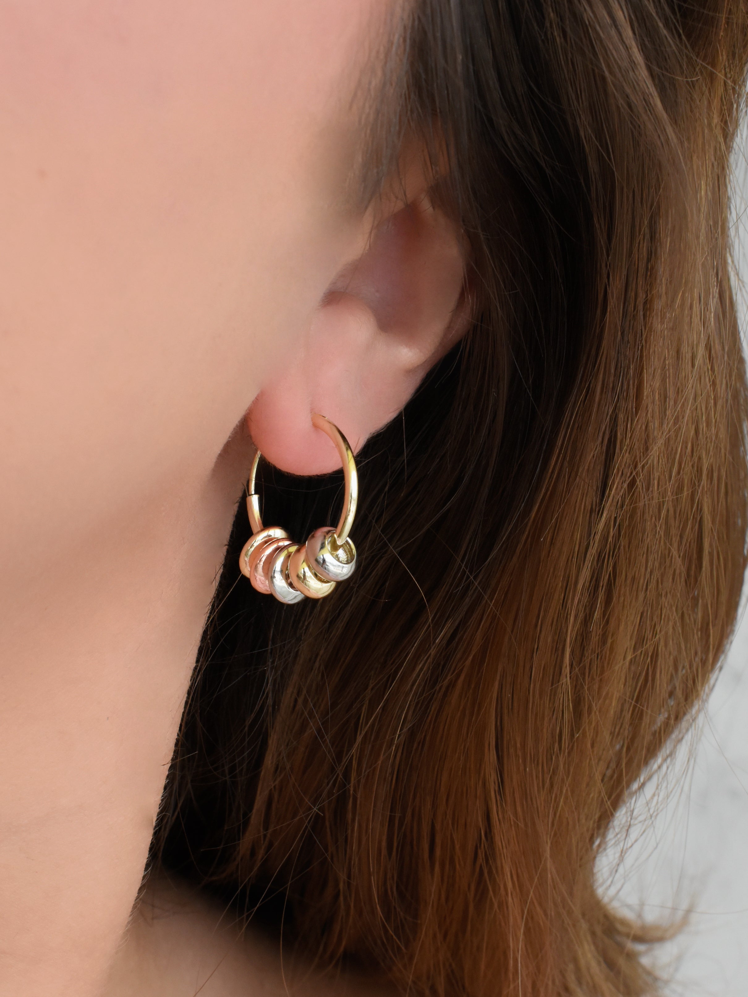 Aretes hoop florentino