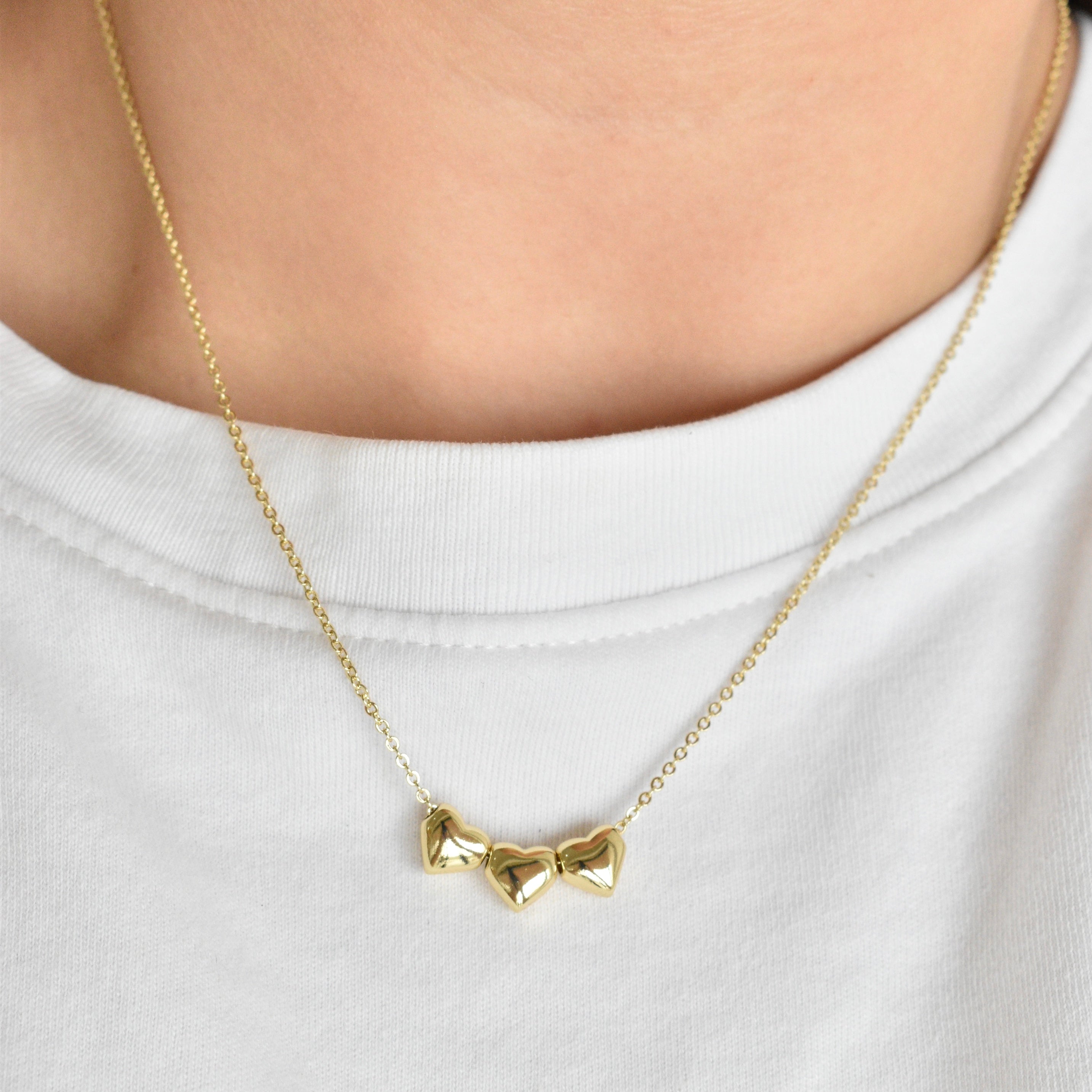 Gargantilla mini hearts
