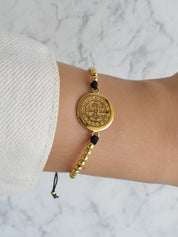Pulsera medalla San Benito