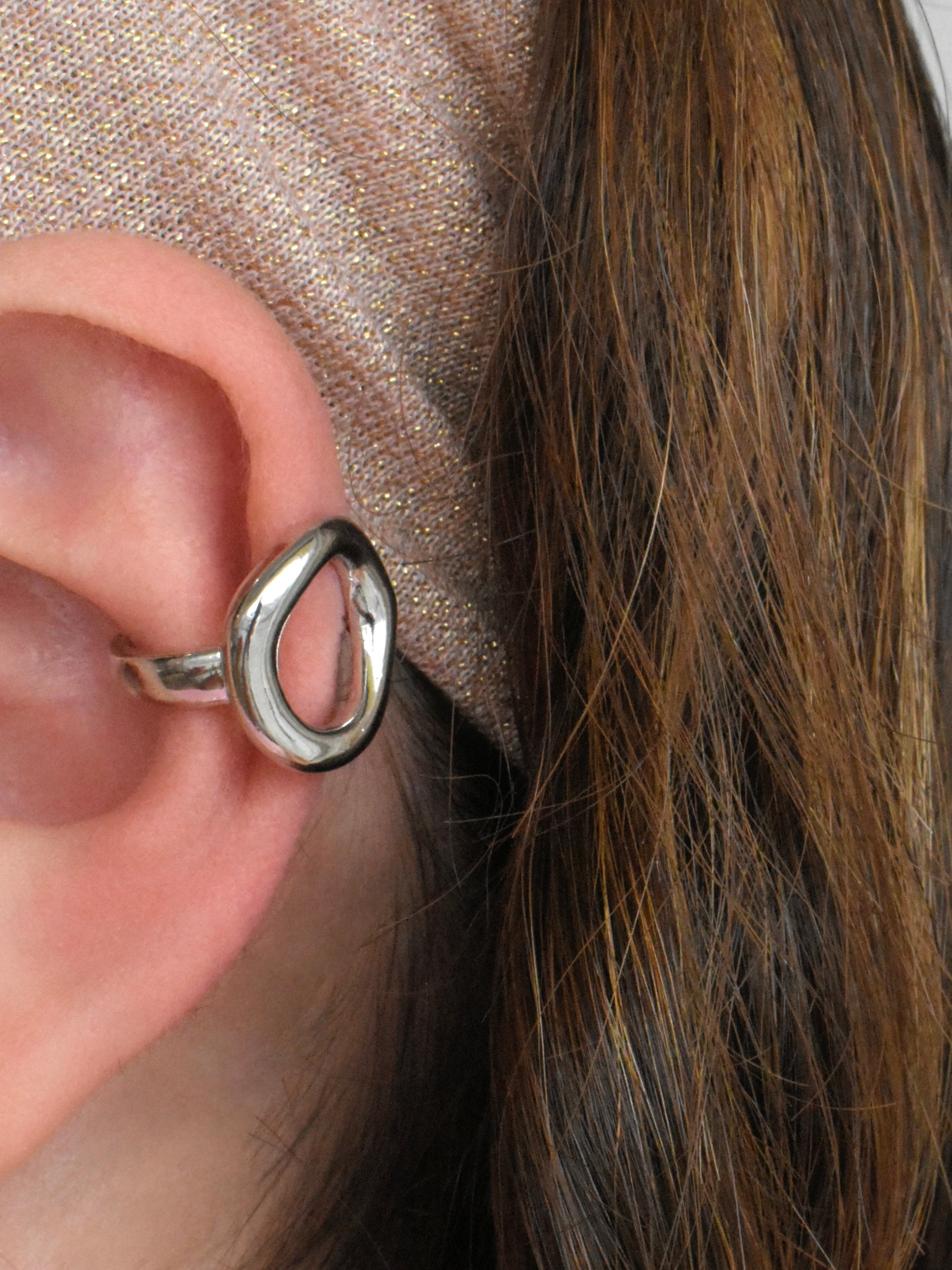 Arete earcuff aro irregular