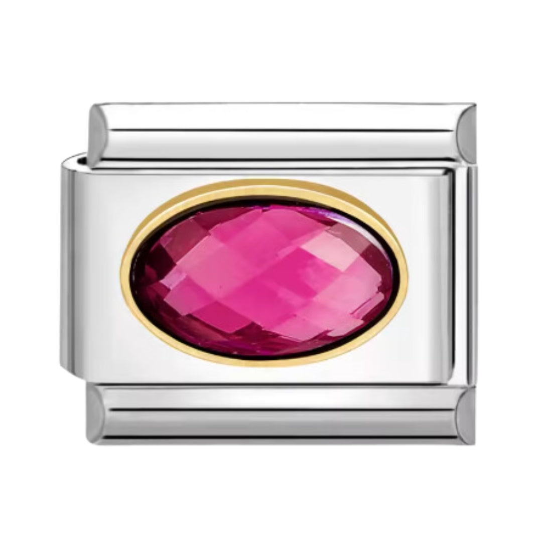 Italian Charm Circona (roja y morada)