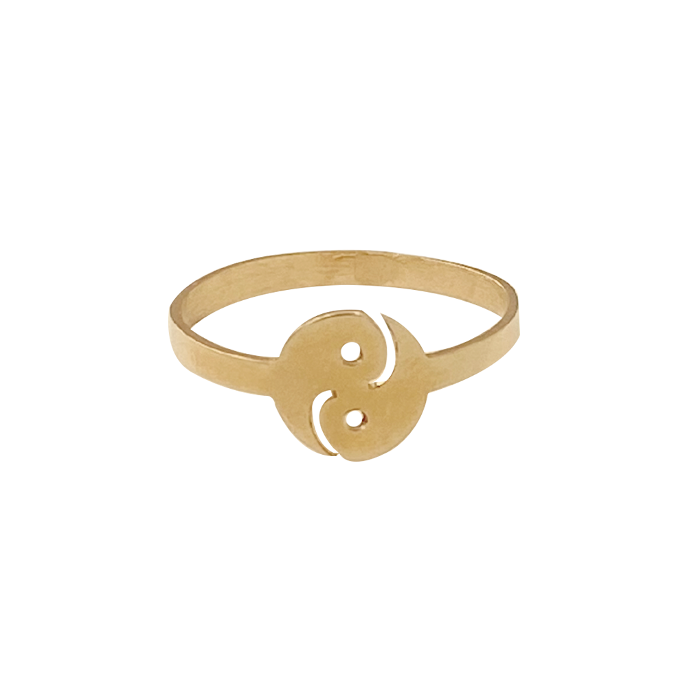 Anillo midi Ying Yang