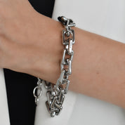 Pulsera eslabones chunky