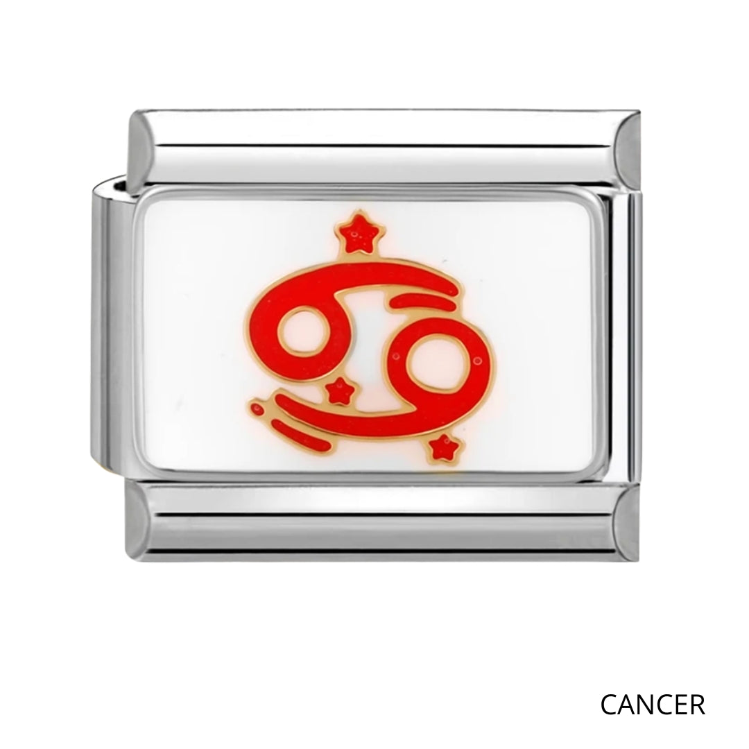 Italian Charm signo zodiacal (fondo blanco)
