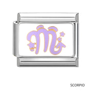 Italian Charm signo zodiacal (fondo blanco)