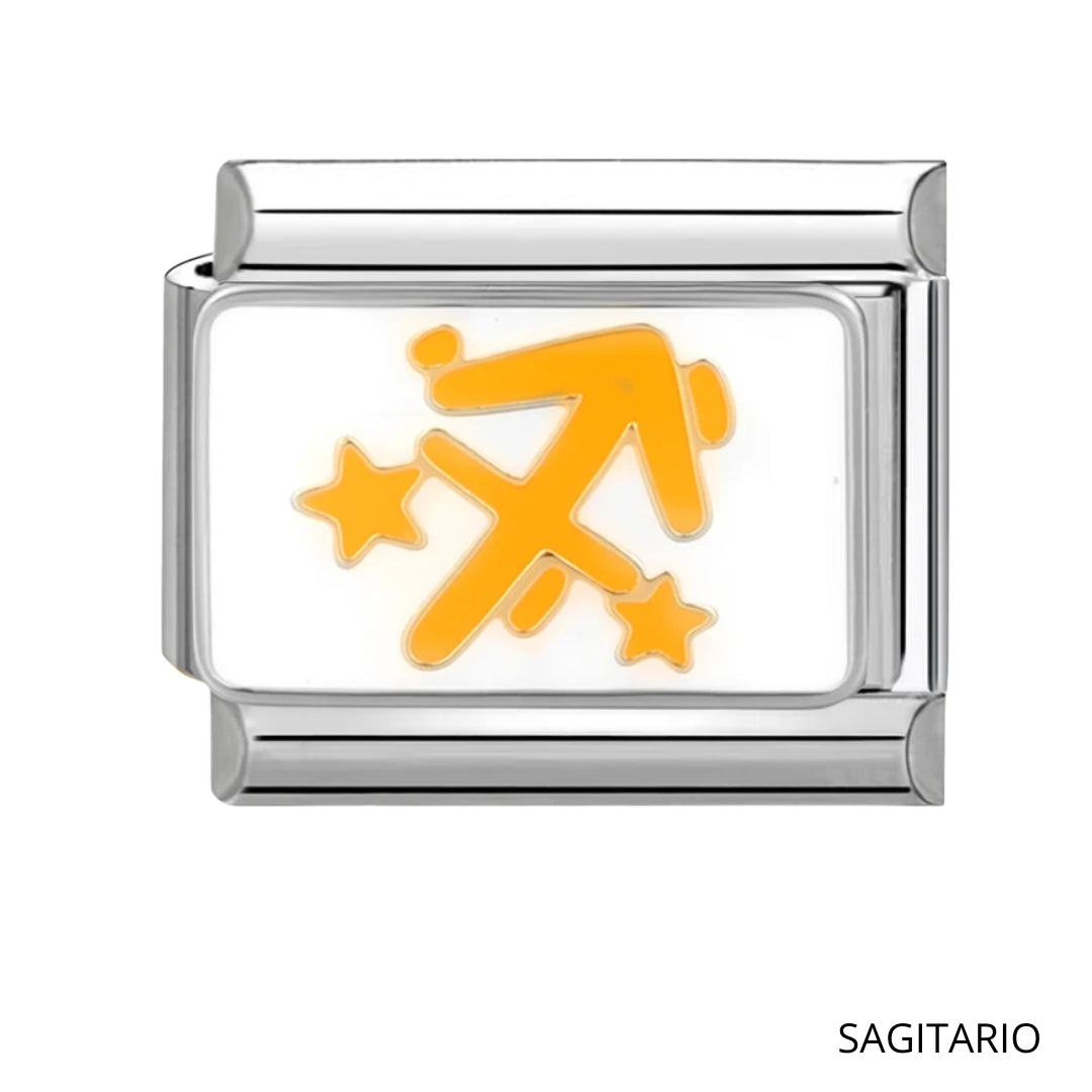Italian Charm signo zodiacal (fondo blanco)