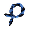 Pañuelo seda azul Cebra - BRANCHÉE